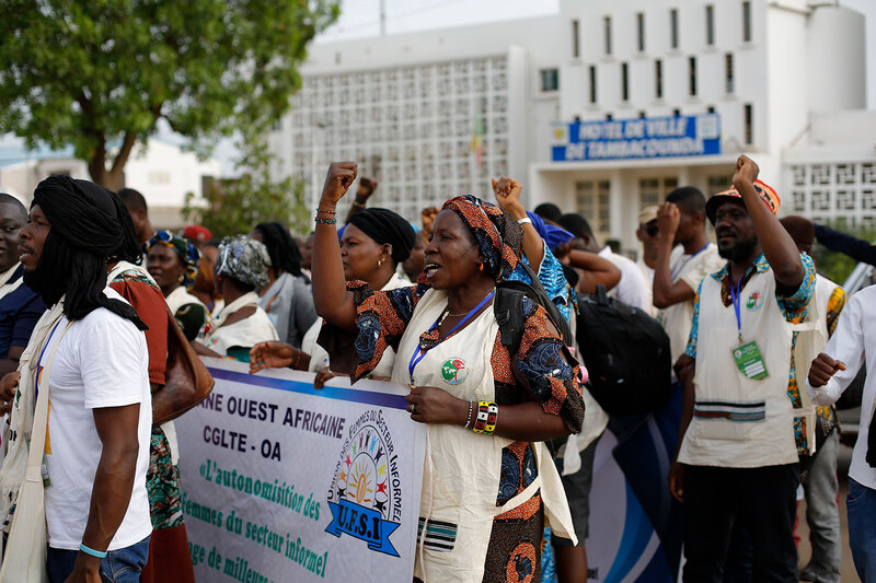 La Banque mondiale hors de la terre ! Mobilisation contre l'accaparement des terres et pour la réforme agraire